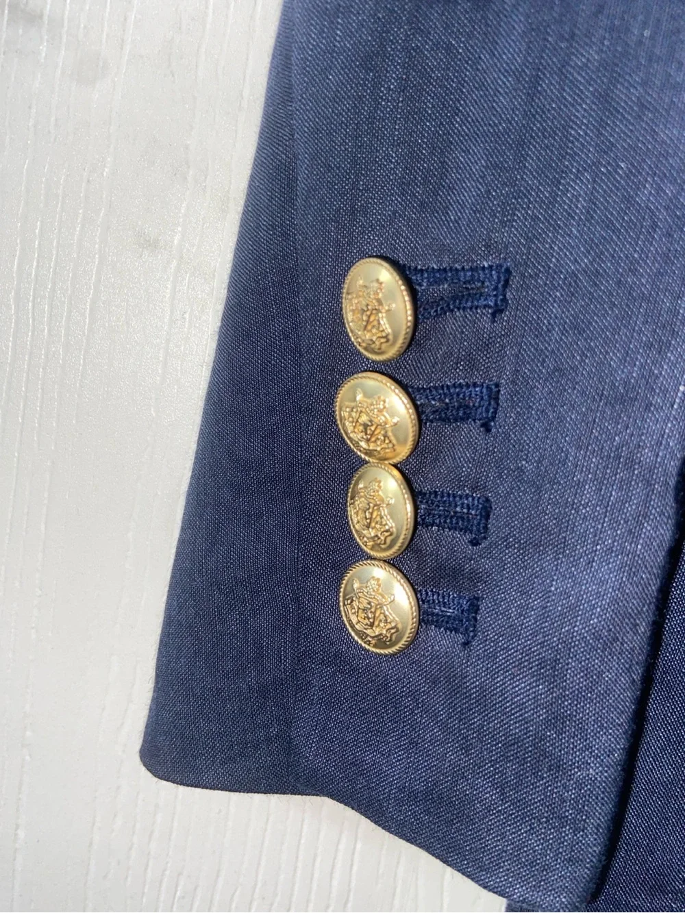 J.Crew Collection Alfie Navy Blazer – Women’s Size 10 – Italian Fabric
